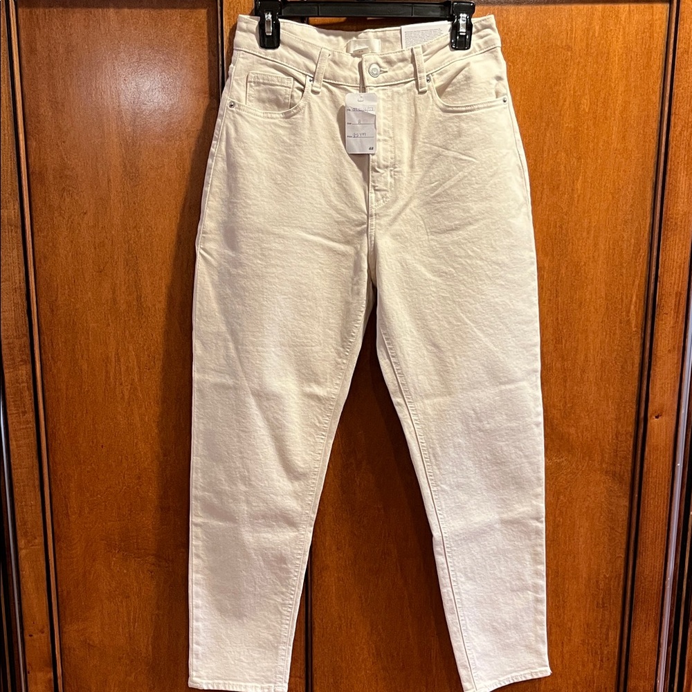 H&M mom jeans size 8